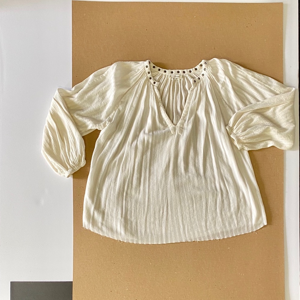 ISABEL MARANT - cotton gauze blouse